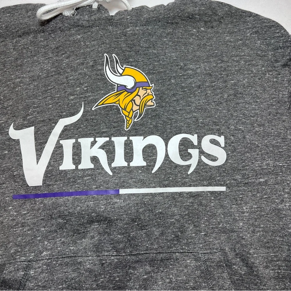Nike Minnesota Vikings Hoodie Size Small - Grey Color - Picture 4 of 7